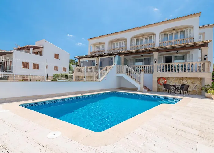 New! Villa With Sea View Very Close To Cala Marsal Beach